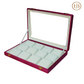 Prestige Red & Black Stock Box With Mirror