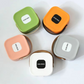 Multi Color Square Mini Jewelry Organizer With Mirror
