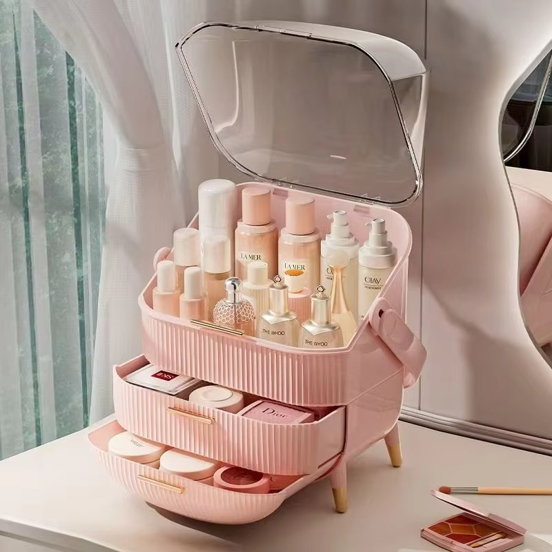 Makeup, Cosmetics and Skin Care Products Storage & Display Box