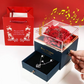 Eternal Flower Rose Necklace Pendant Bracelet Box Gift Box With Music Jewelry Box