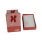Red Thankyou Cardboard Jewelry Boxes