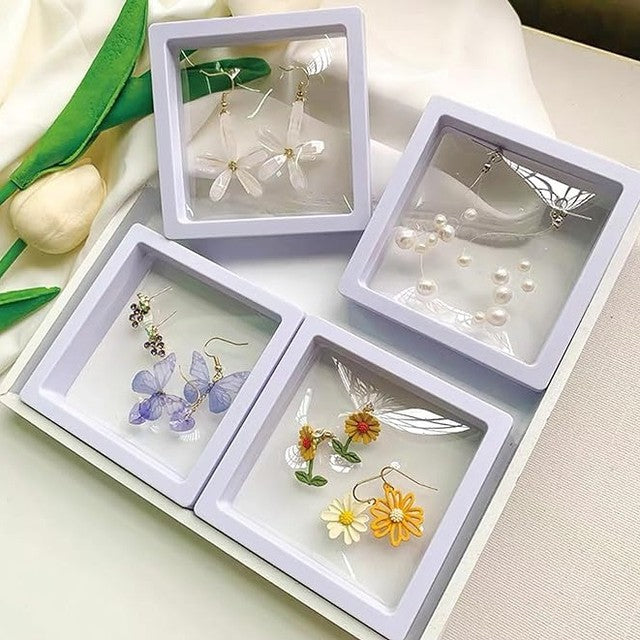 3D Floating Frame Display Jewelry Holder