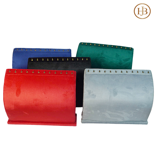 Velvet 12 Pcs Chain & Bracelet Display Stands