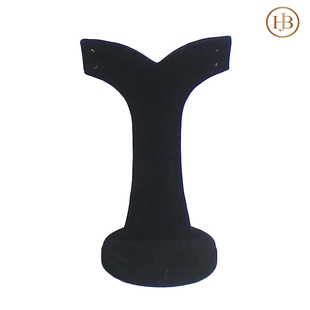Velvet Y-Shaped Earring Display Stand