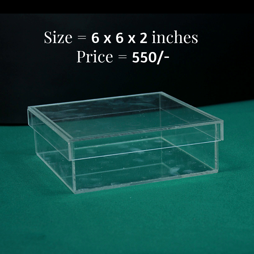 Top Bottom Acrylic Boxes