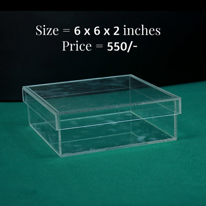 Top Bottom Acrylic Boxes