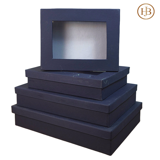 Top & Bottom Window Boxes – 4-Piece Premium Gift Set