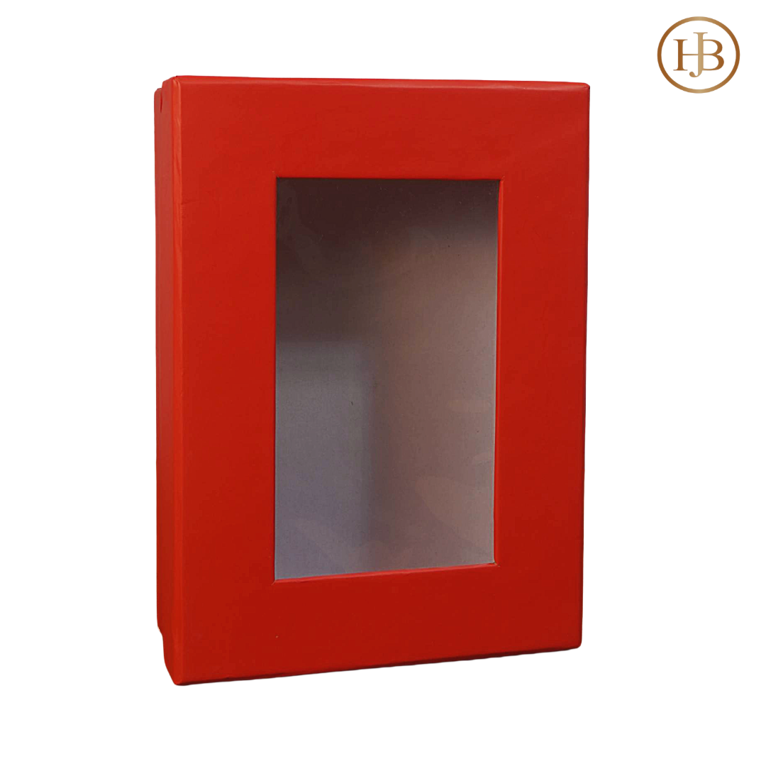 Top & Bottom Window Gift Box – Single Piece Packaging