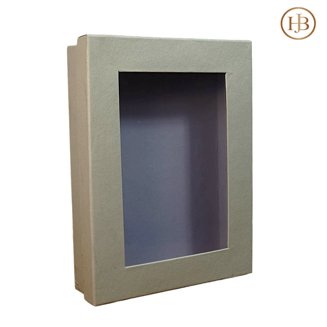 Top & Bottom Window Gift Box – Single Piece Packaging