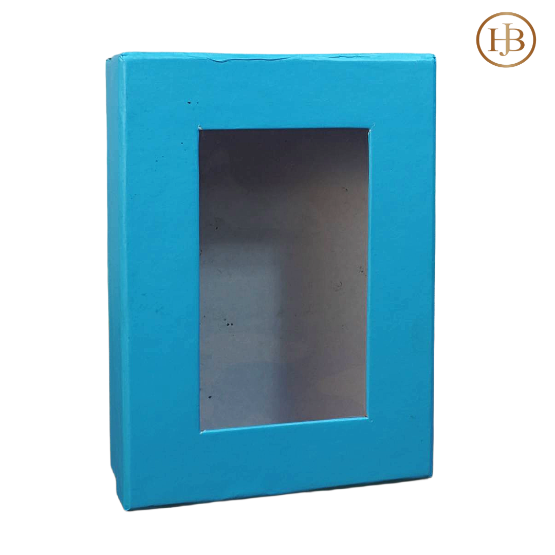 Top & Bottom Window Gift Box – Single Piece Packaging