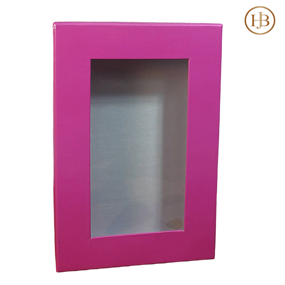 Top & Bottom Window Gift Box – Single Piece Packaging