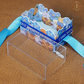 Floral Clear Lid Gift Box – With Ribbon Closure