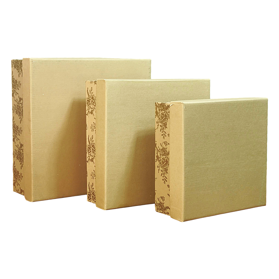 Top & Bottom Trio Boxes – 3-Piece Premium Gift Set