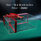 Top Bottom Acrylic Boxes
