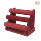 Three Layers Velvet Bangle Display Stands