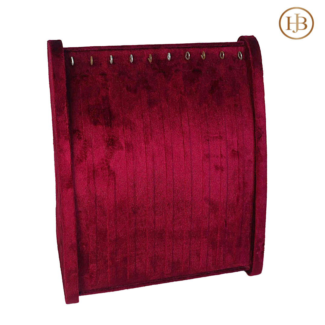 Velvet 10 Pcs Chain & Bracelet Display Stands