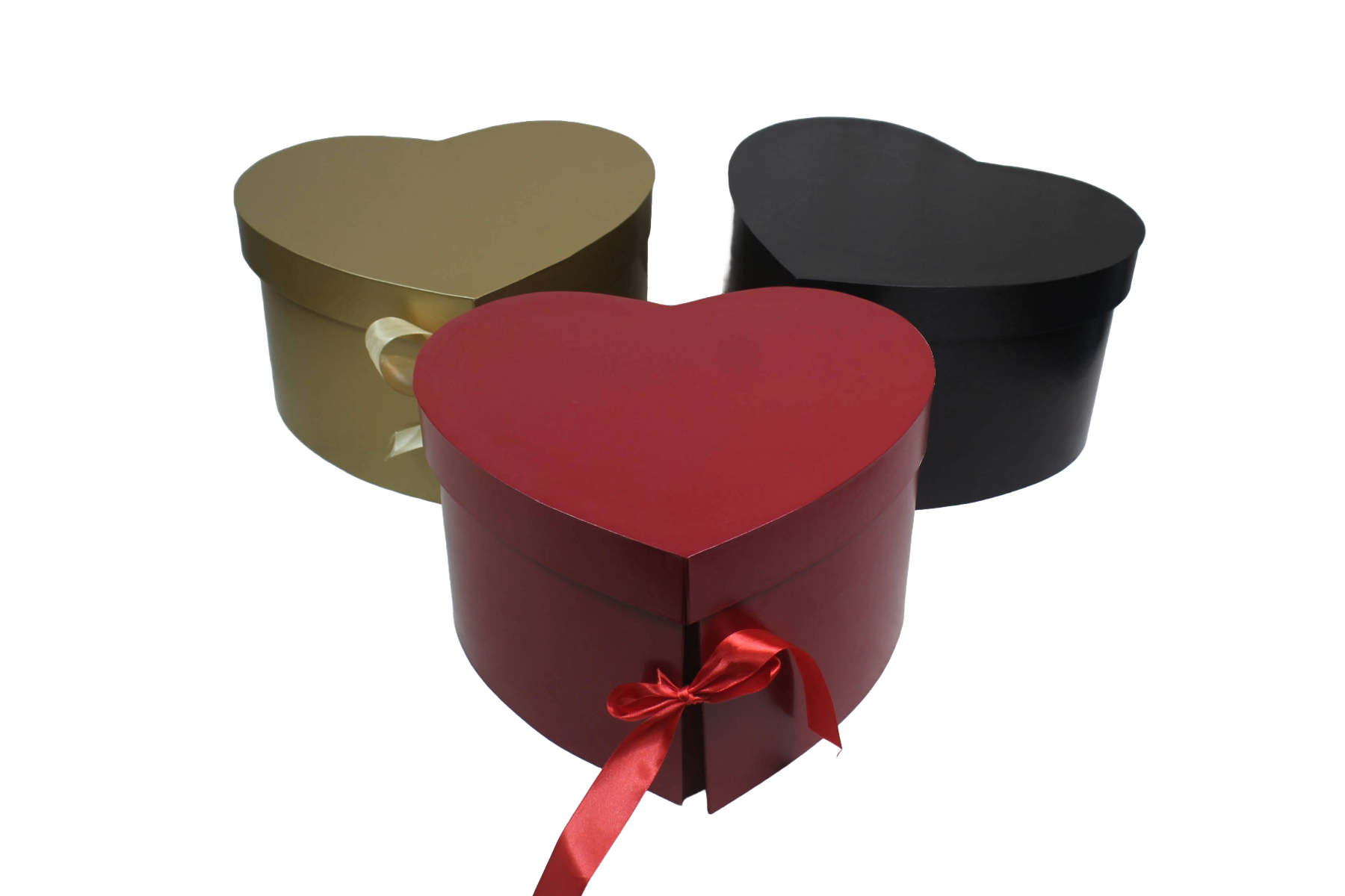 Heart Shape Cardboard Double Layer Gift Box