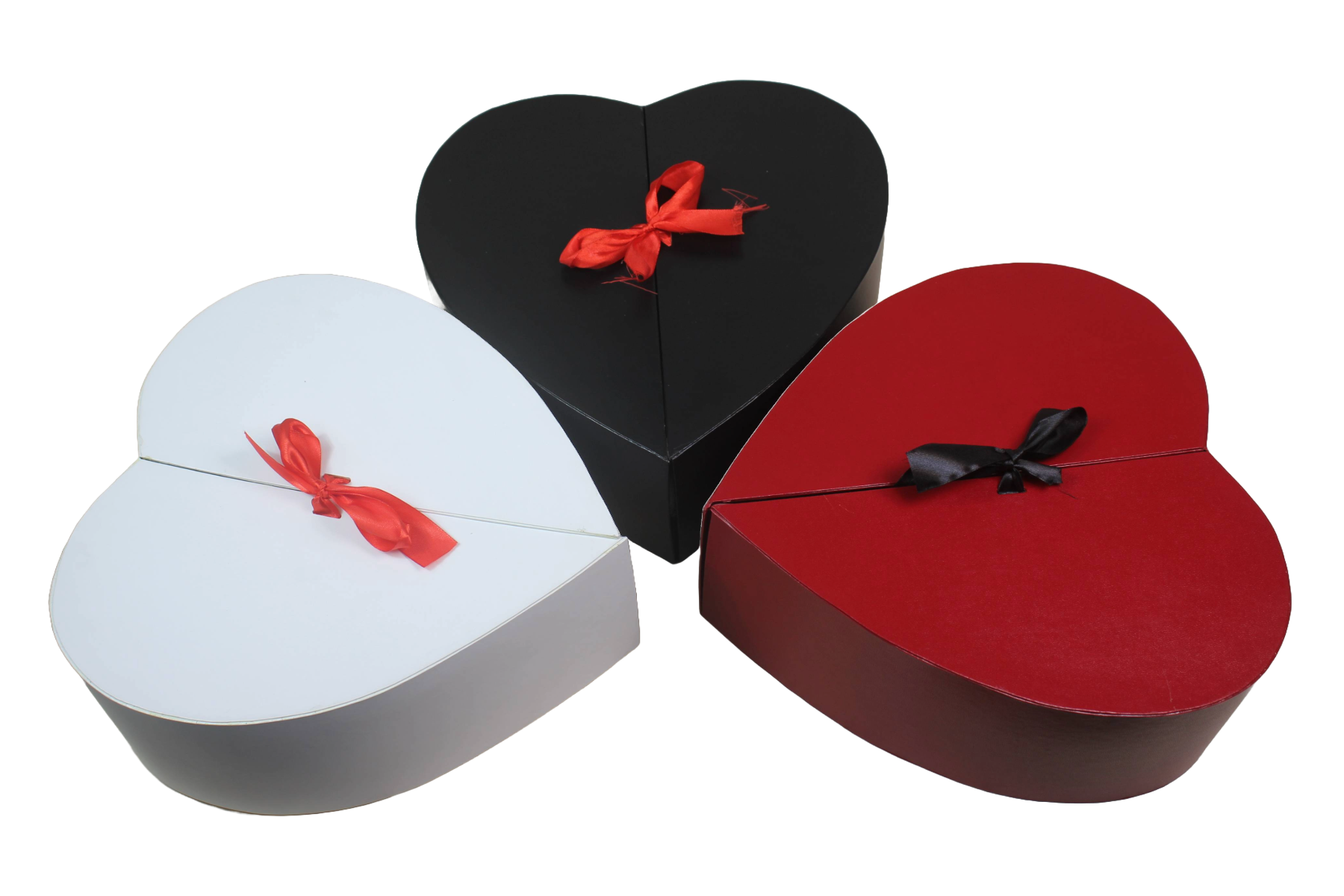 Heart Shape Cardboard Box With Heart Tray Gift Box