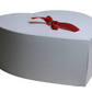Heart Shape Cardboard Box With Heart Tray Gift Box