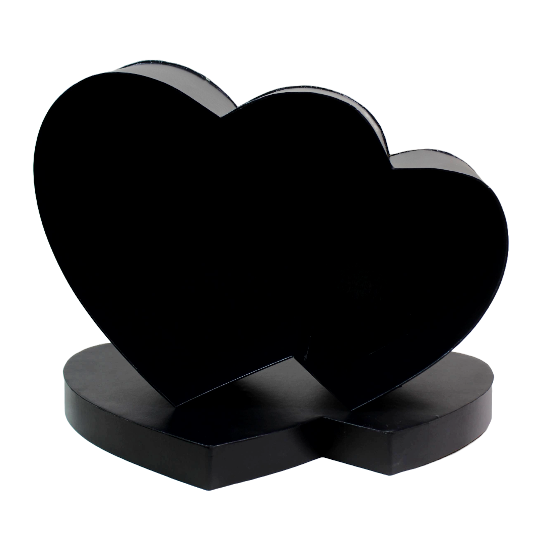 Double Heart Shape Cardboard Gift Box