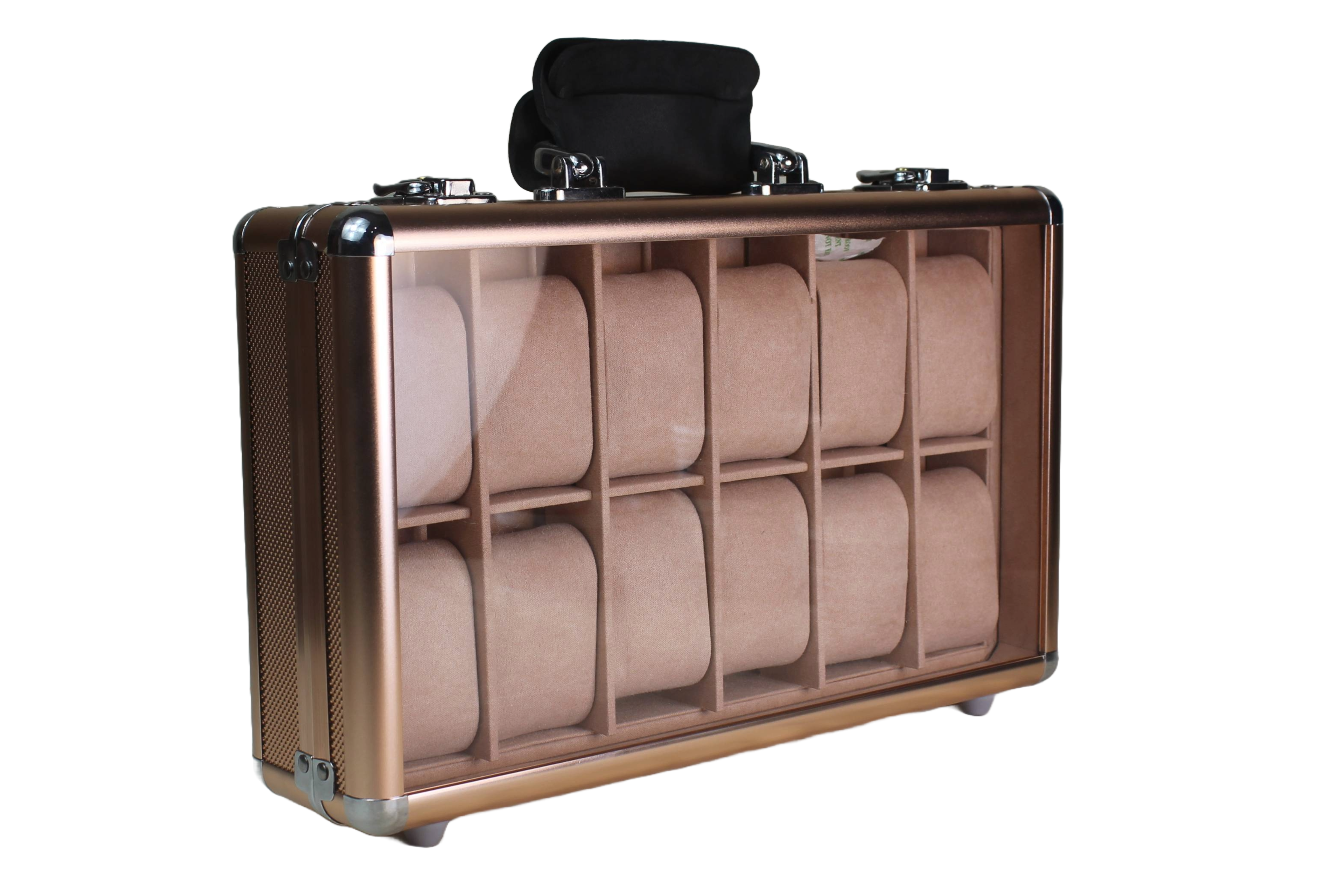 Rose Gold Premium Watch Organizer