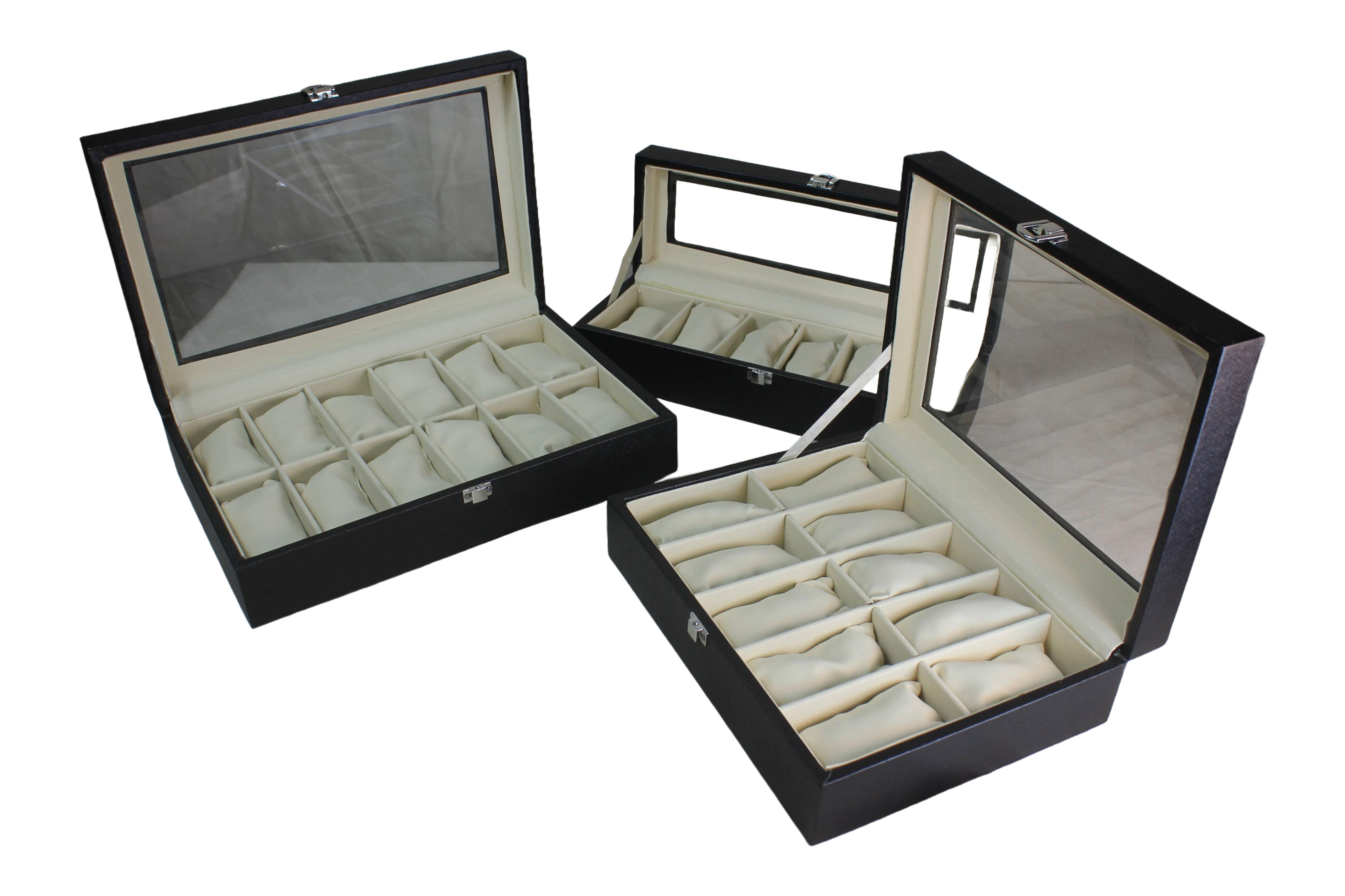 Premium Leathered Watch Organizers