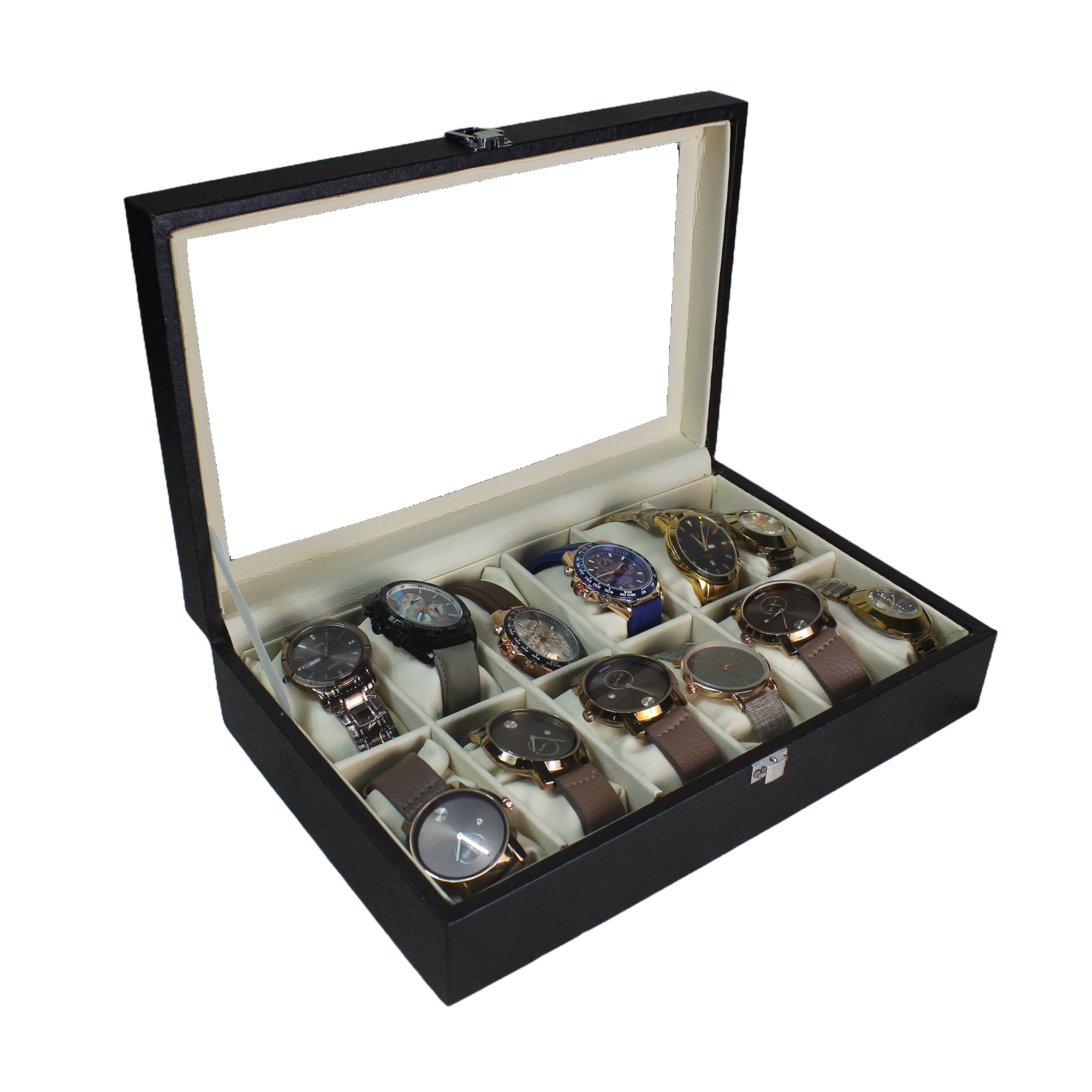 Premium Leathered Watch Organizers