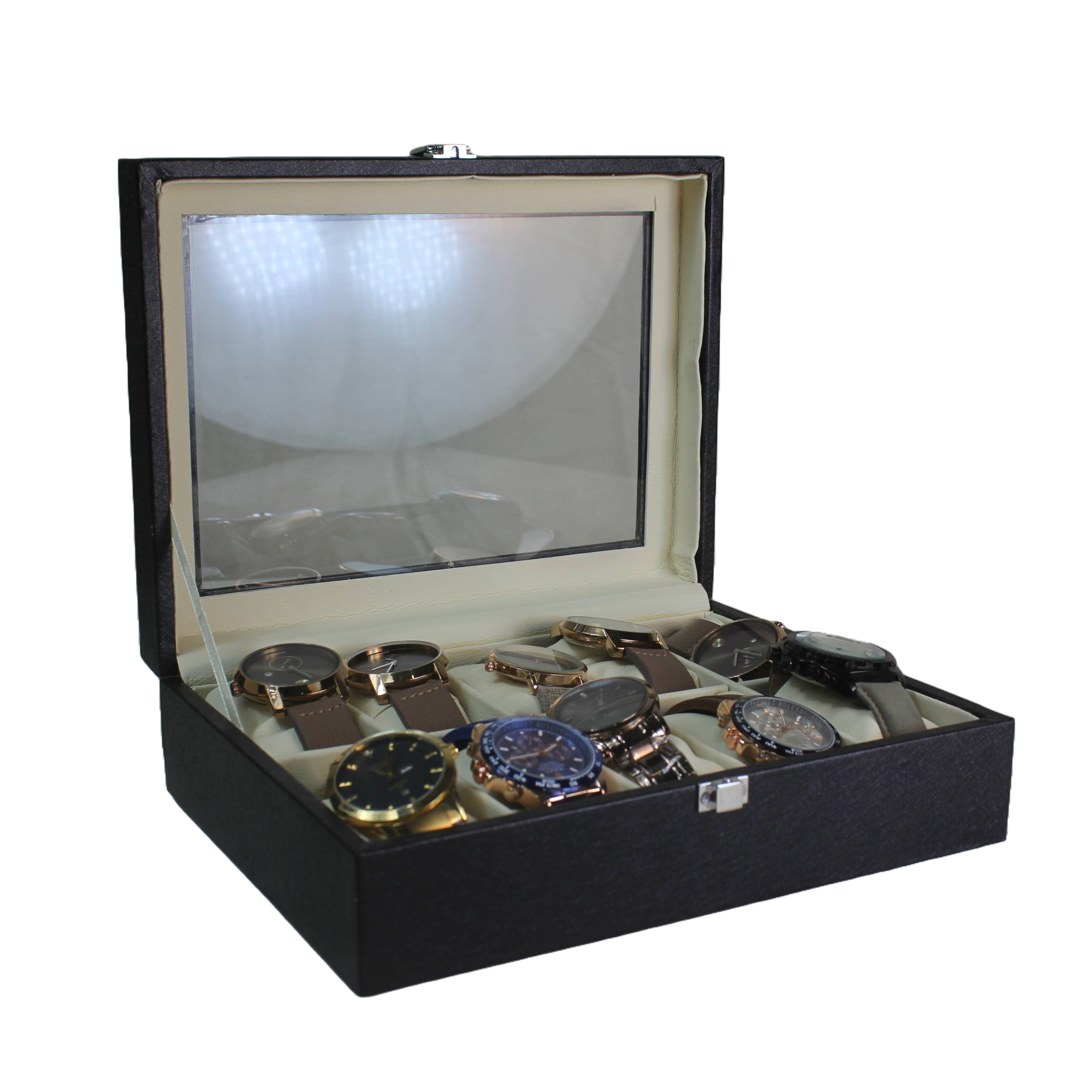 Premium Leathered Watch Organizers