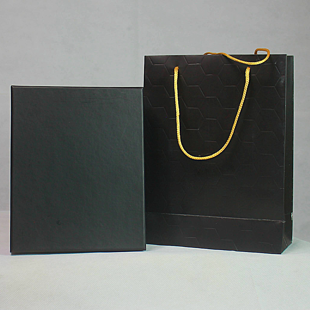 Duo Set Carboard Box With Bag