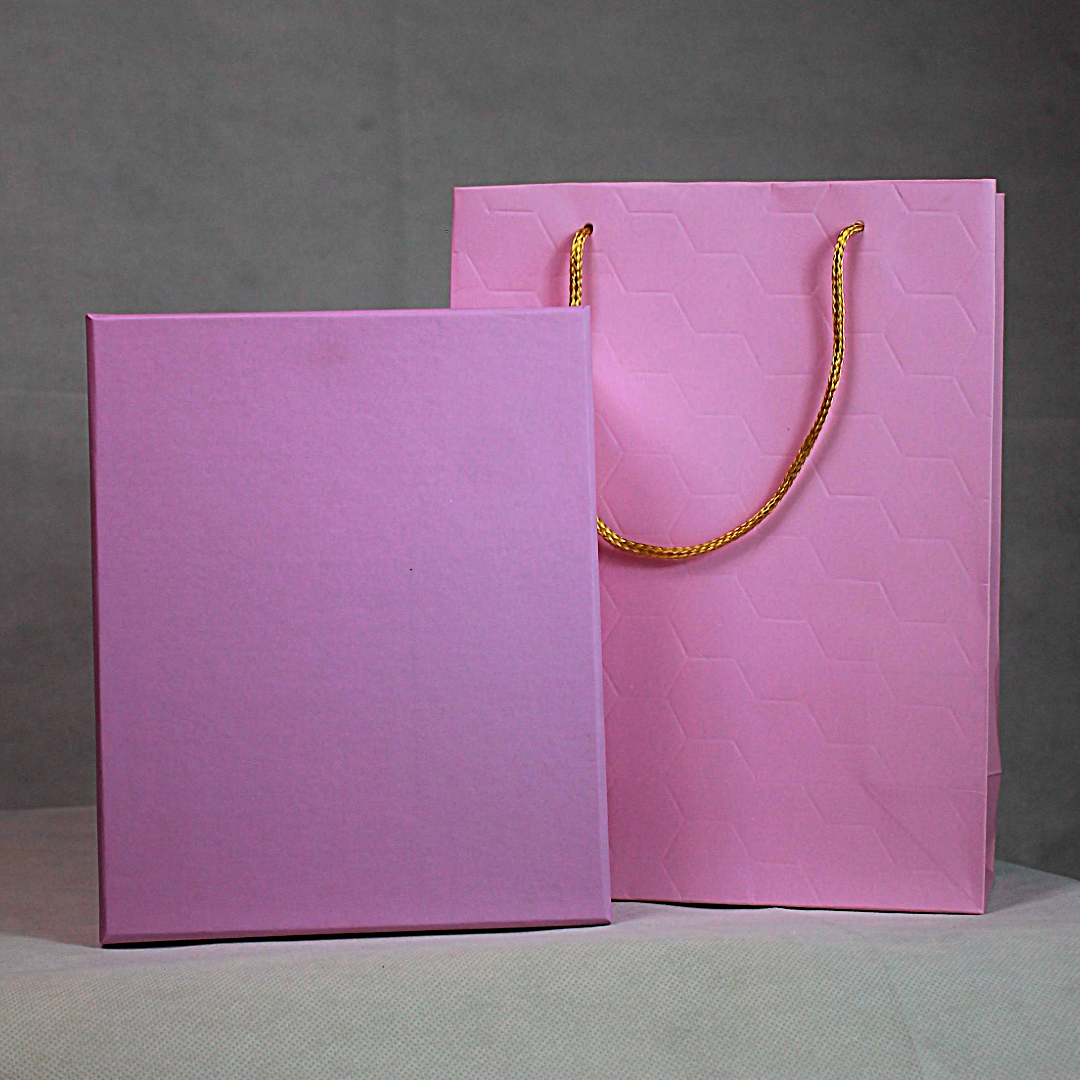 Duo Set Carboard Box With Bag