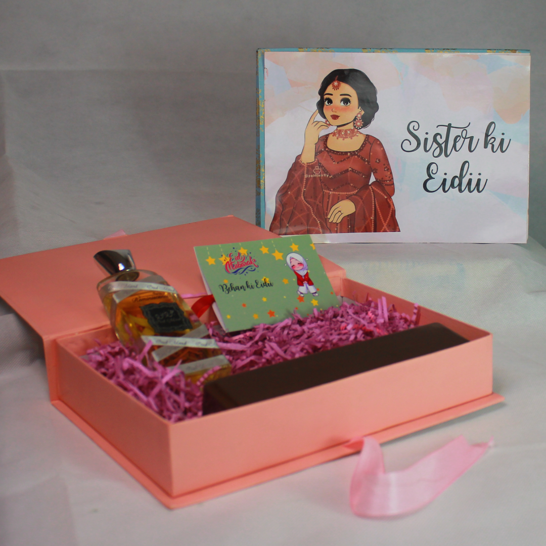 Eid Mubarak Gift Box For Your Loved Ones With Names