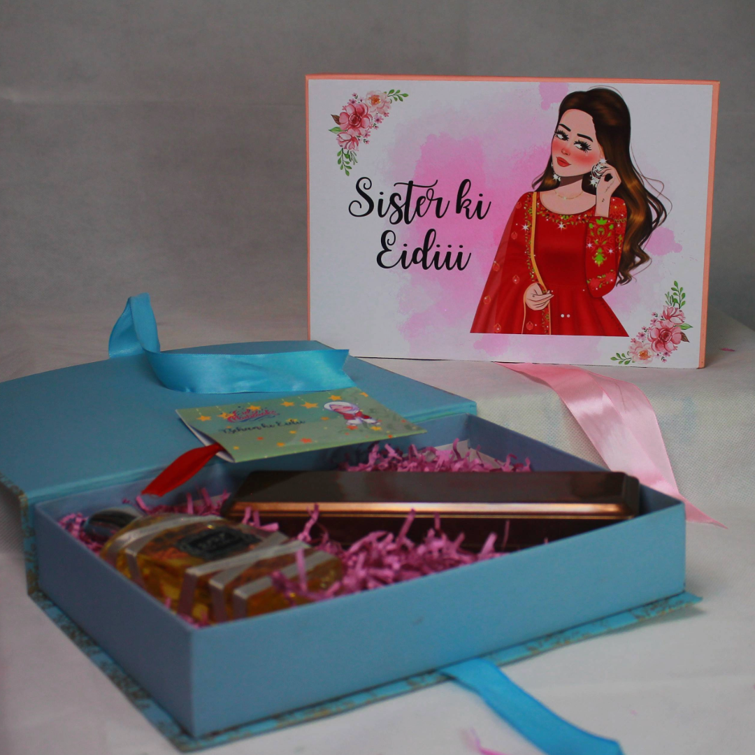 Eid Mubarak Gift Box For Your Loved Ones With Names