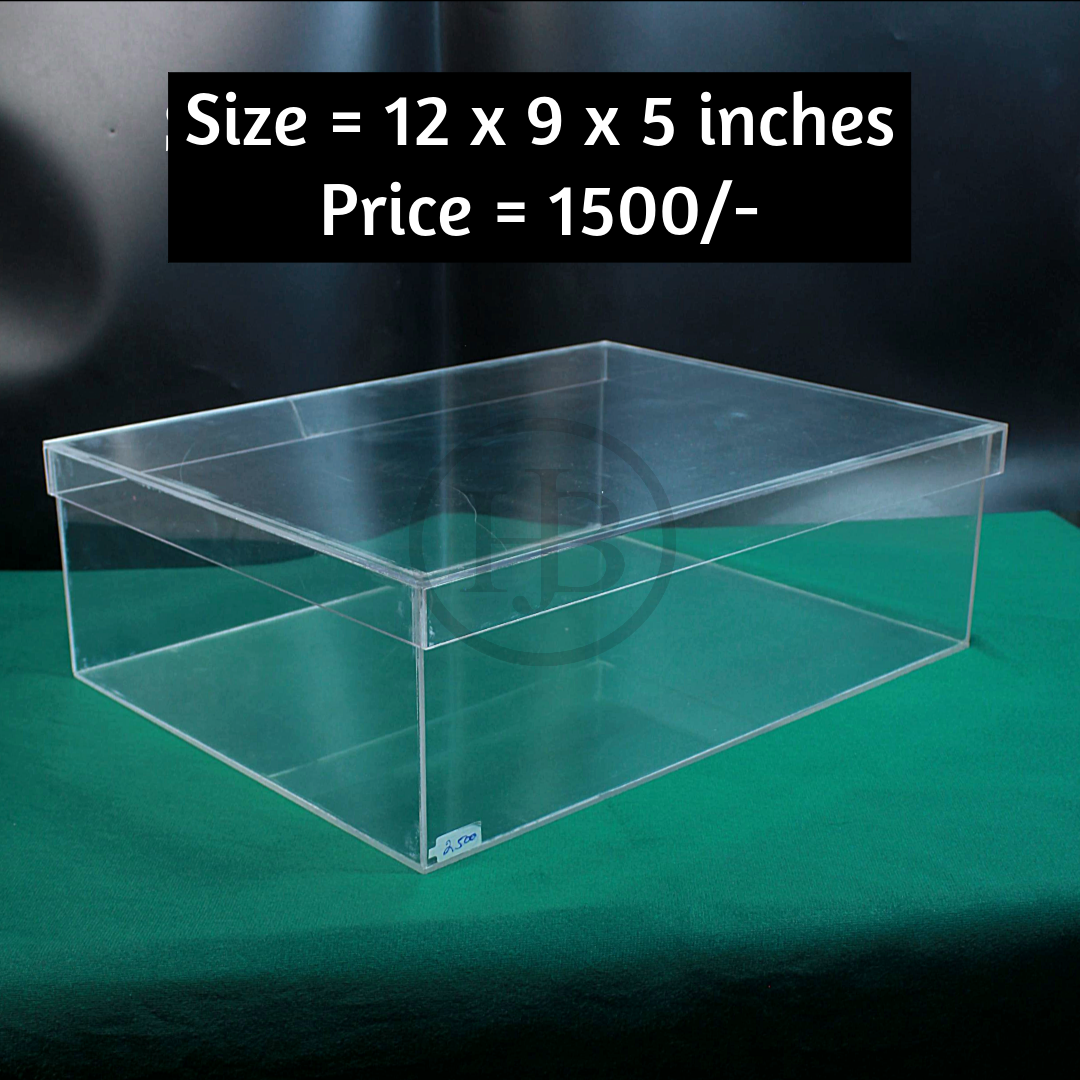 Acrylic Elegance Storage Boxes, Birthday Gift, Wedding Celebration