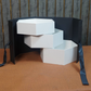 Hexagonal Rotating 3 Shelves Gift Box
