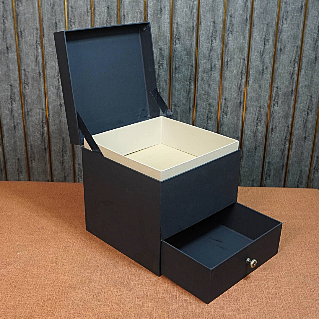 Open Lid With Drawer Gift Box
