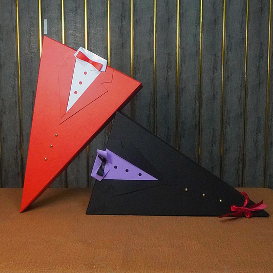 Bow Tie Shirt Gift Box
