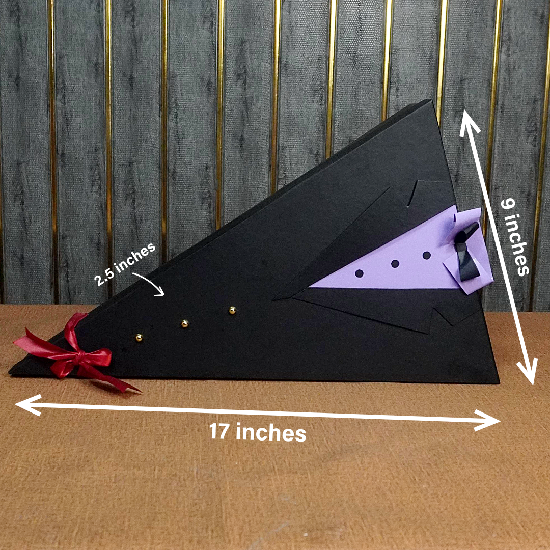 Bow Tie Shirt Gift Box