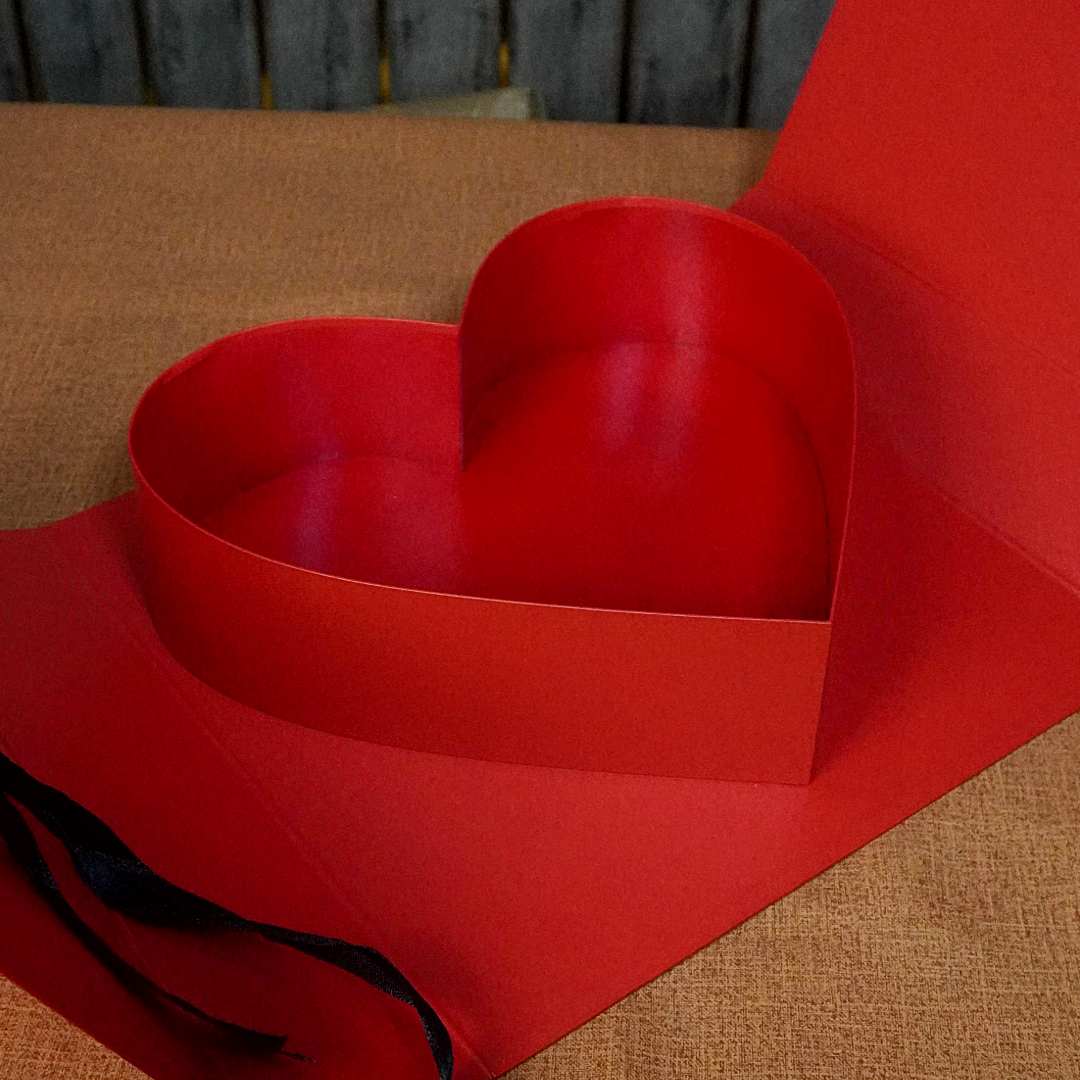 Double Door Heart Chocolate & Gift Box