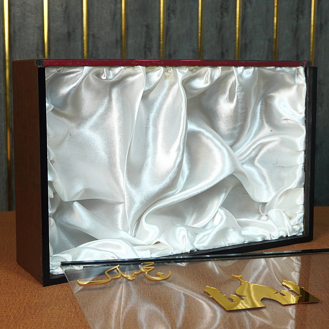 Acrylic Window Briefcase Gift Box