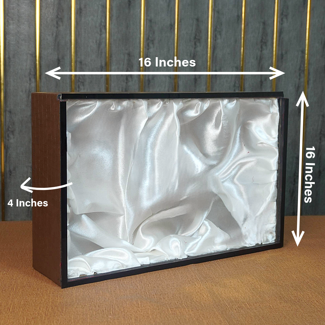Acrylic Window Briefcase Gift Box