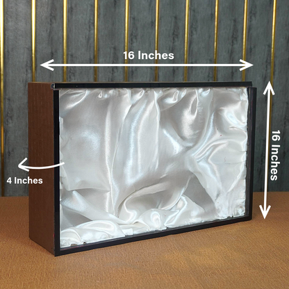 Acrylic Window Briefcase Gift Box
