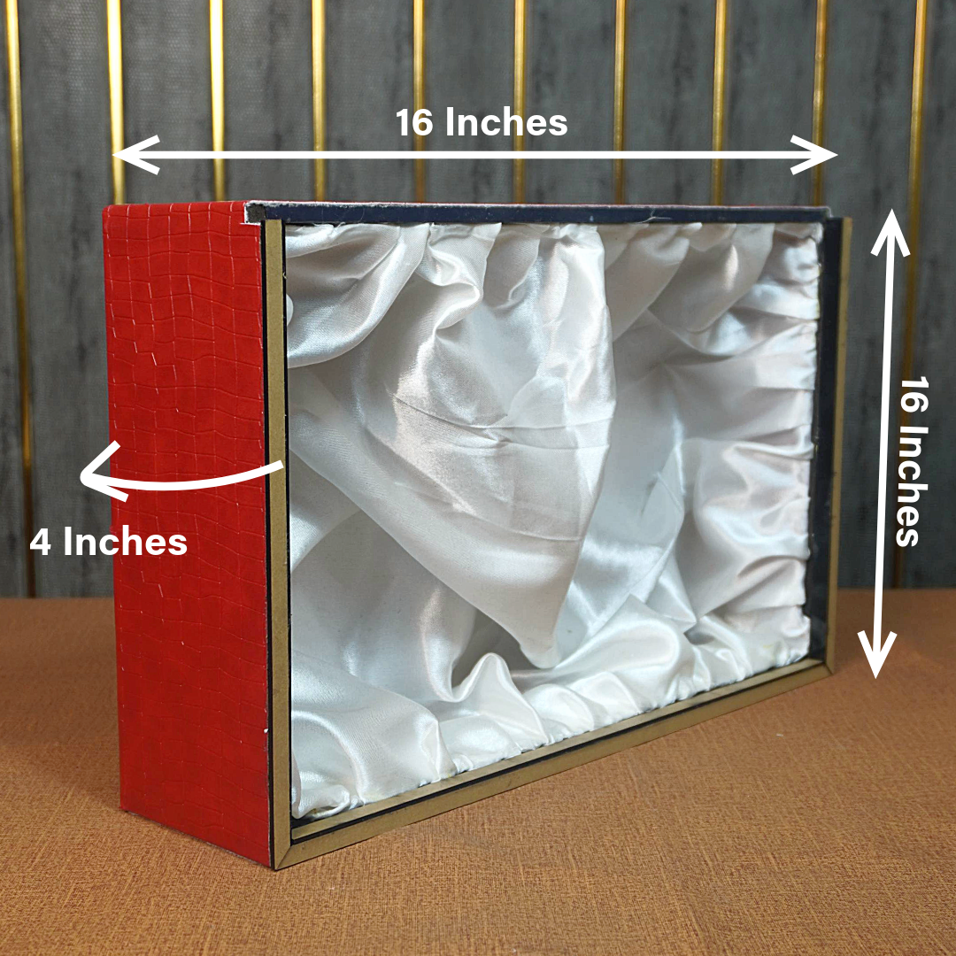 Acrylic Window Briefcase Gift Box