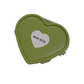Multi Color Heart Mini Jewelry Organizer With Mirror