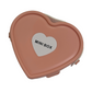 Multi Color Heart Mini Jewelry Organizer With Mirror