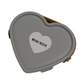 Multi Color Heart Mini Jewelry Organizer With Mirror