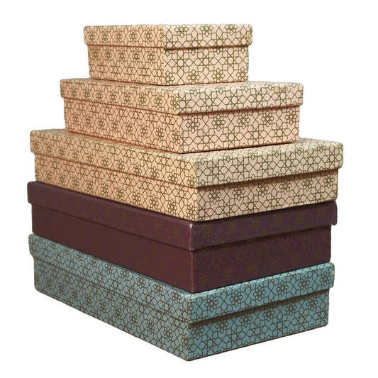 Top & Bottom Trio Boxes – 3-Piece Premium Gift Set