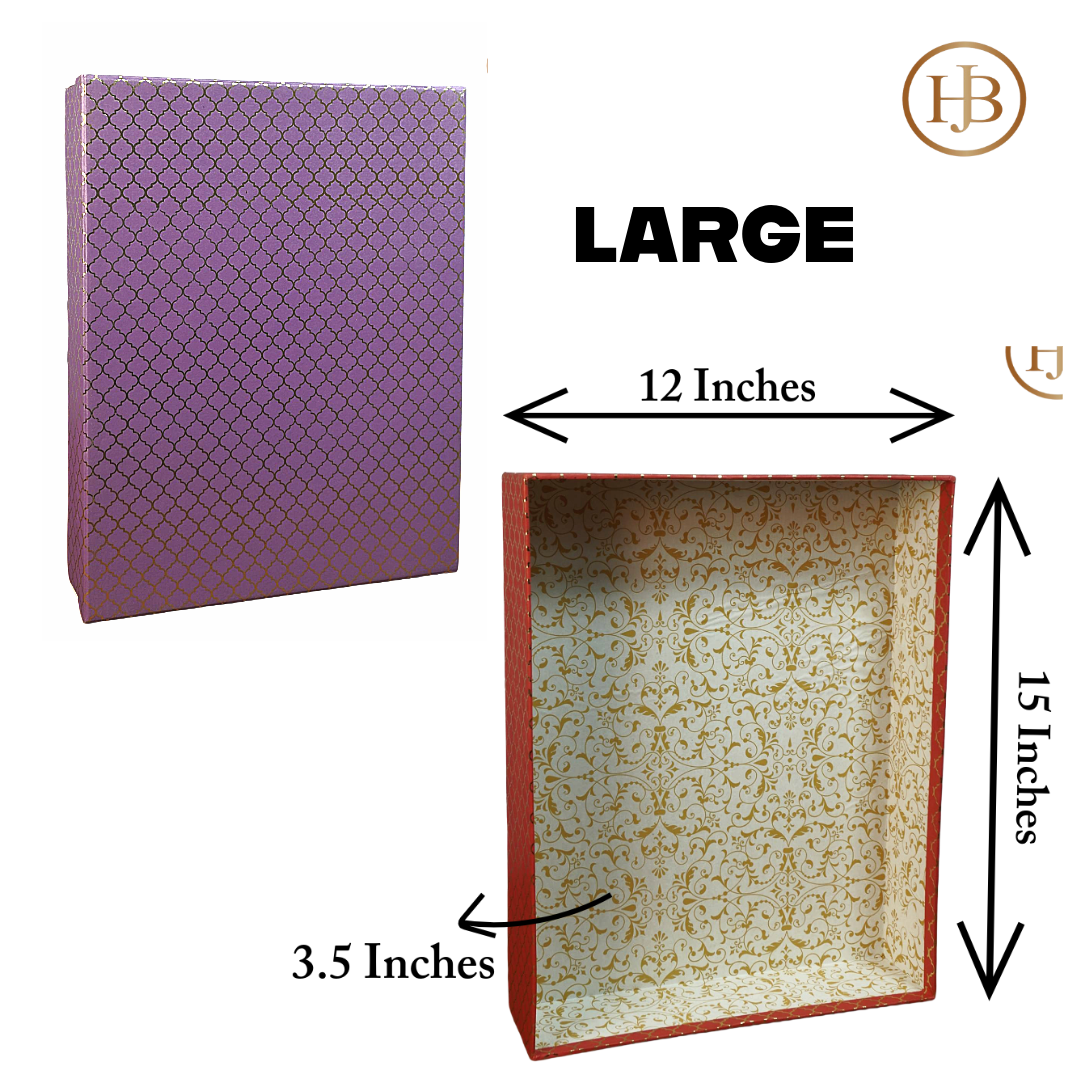 Top & Bottom Gift Box – Single Piece Packaging