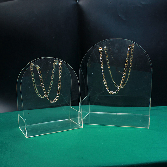 Chain Bag Shape Acrylic Box