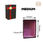 Top & Bottom Trio Boxes – 3-Piece Premium Flower Gift Set