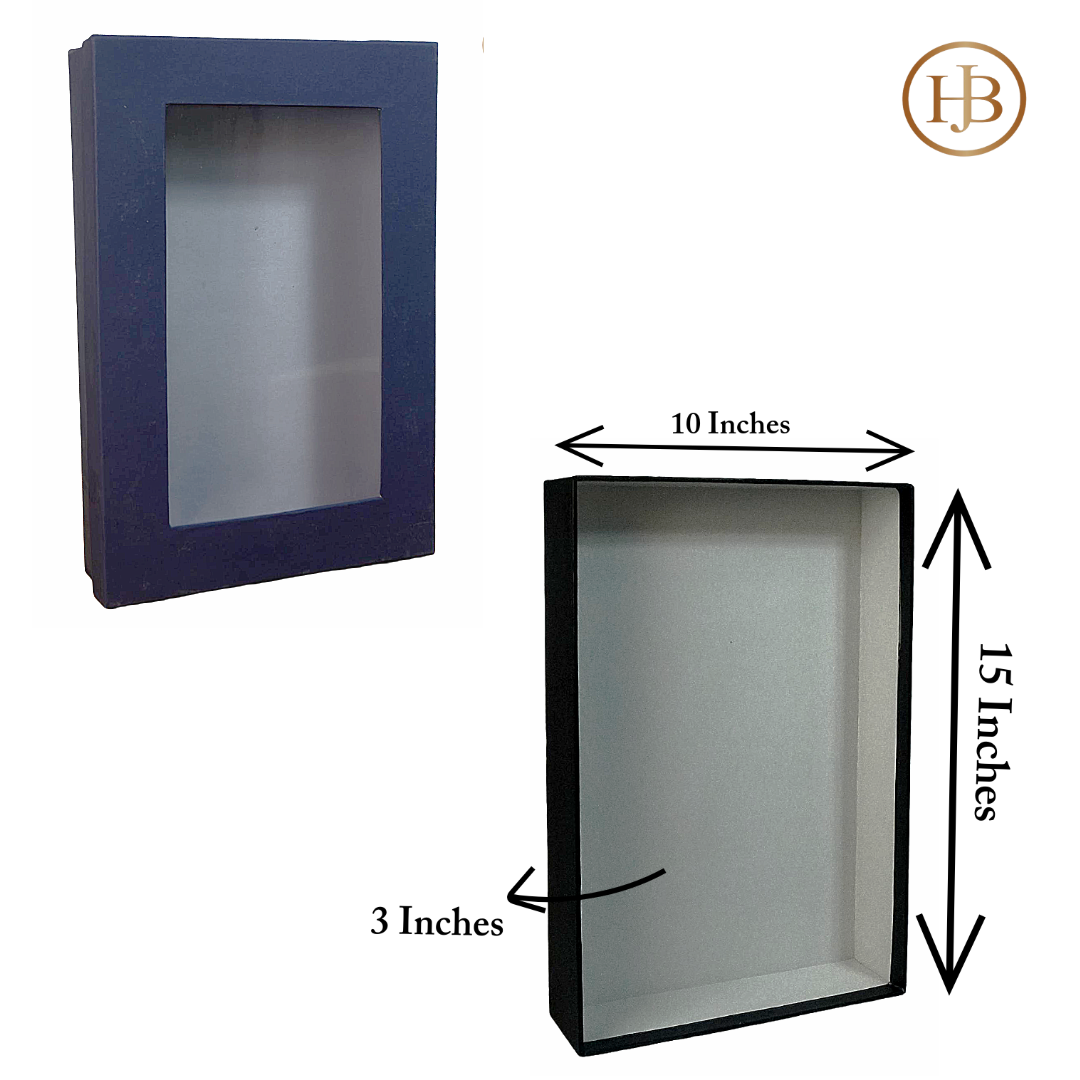 Top & Bottom Window Gift Box – Single Piece Packaging